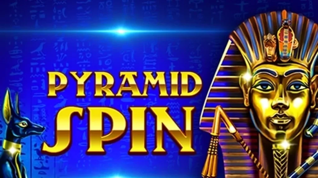 Pyramid Spin slot machine with ancient Egyptian theme