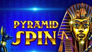 Pyramid Spin slot machine with ancient Egyptian theme
