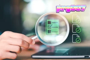 Ilustrasi profesionalisme dalam industri iGaming dan regulasi slot